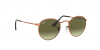 OKULARY RAY-BAN® ROUND METAL RB 3447 9002A6 47 ROZMIAR S